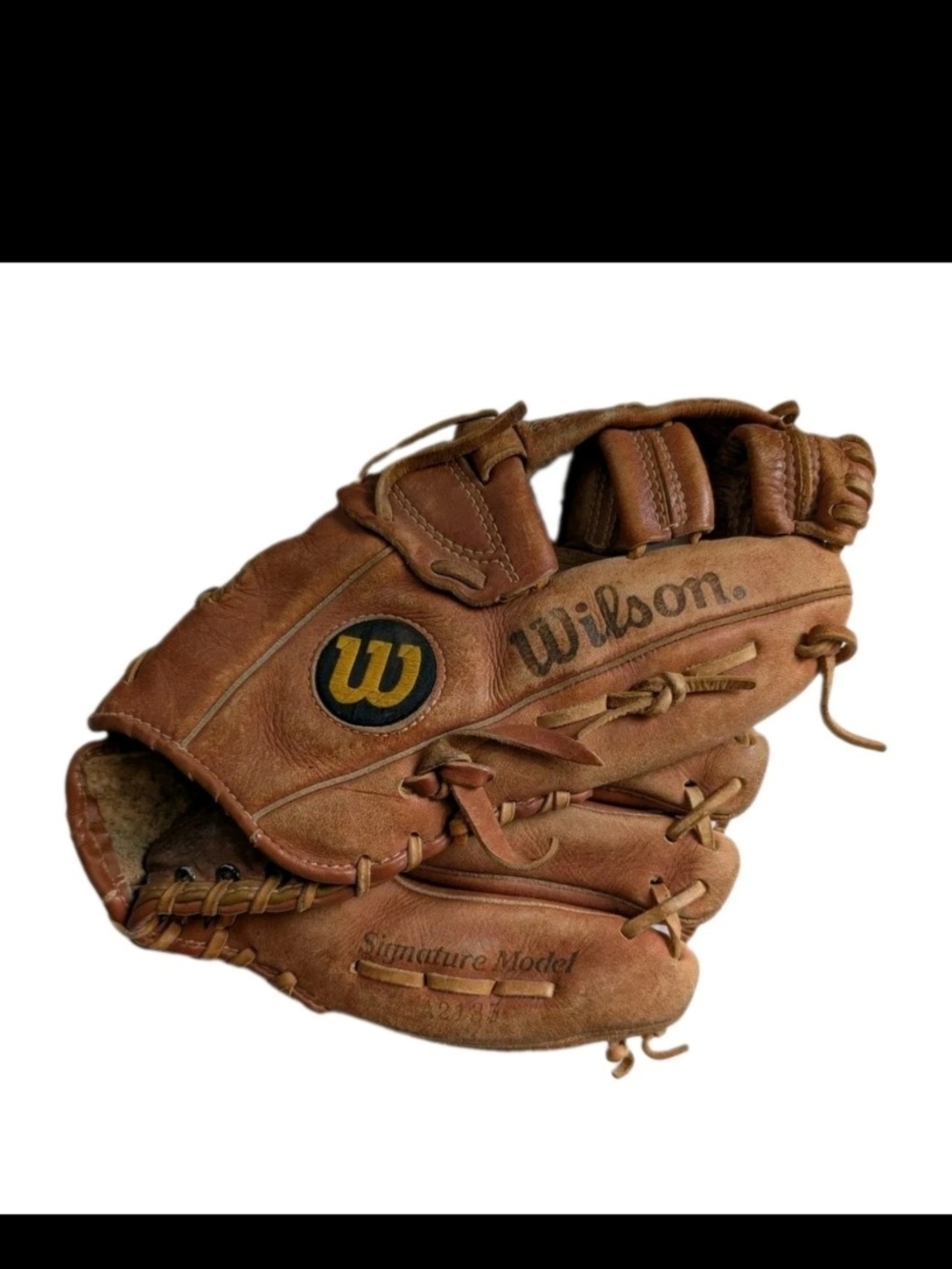 VTG 80's Wilson Signature A2135 Eddie Murray RHT Baseball Glove American Rawhide